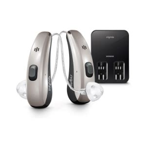 SIGNIA Pure™ Charge&Go 3Nx Hearing Aids + Streamline TV Transmitter