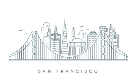 San Francisco Skyline Silhouette Images – Browse 3,999 Stock Photos ...