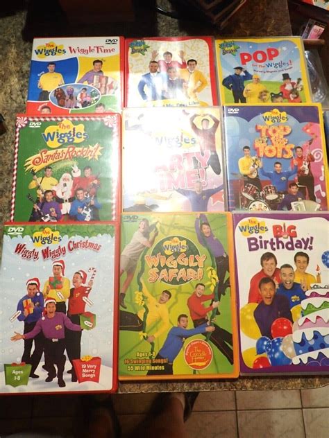 THE WIGGLES DVD Lot of 10 - Pop Wiggle Time | Grelly USA