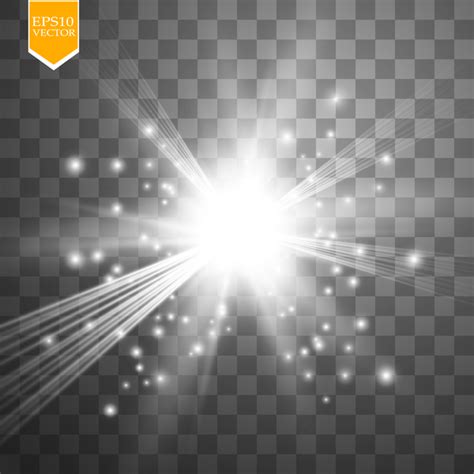 Shining light effects illustration vector 04 free download