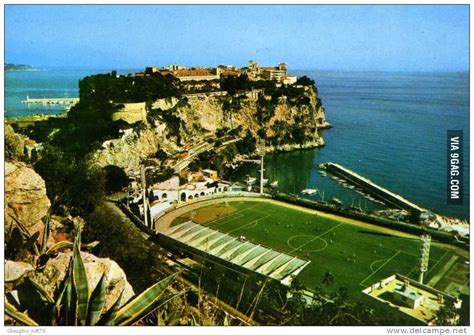 Just the old football stadium of AS Monaco - 9GAG