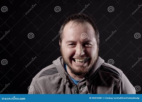 Man laughing out loud stock image. Image of face, happy - 50410481