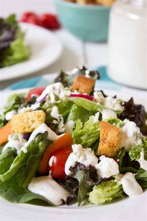 Blue Cheese Salad Dressing - Beyond The Chicken Coop