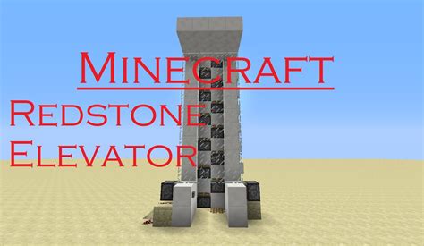 Minecraft how to make a redstone elevator with doors 1.7.4 No Mods (hd ...