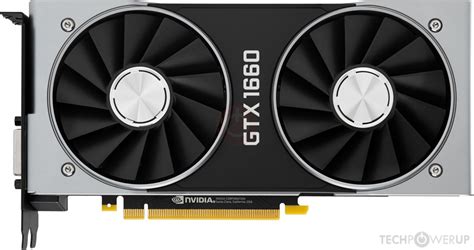 NVIDIA GeForce GTX 1660 Specs | TechPowerUp GPU Database