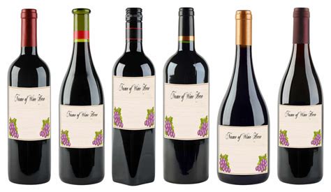 Free DIY Wine Label Templates for Any Occasion