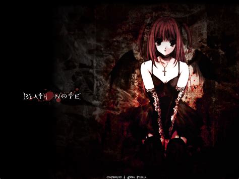 Gothic Misa Amane HD Wallpaper - Death Note