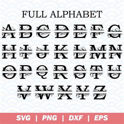 Monogram Font SVG By NewSvgArt | TheHungryJPEG