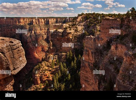 Grand Canyon Depth Stock Photo - Alamy