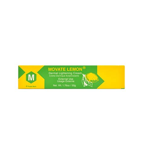 Movate M Skin Lightening Cream Tube – Lemon 1.7oz / 50g – PharmacyPlus