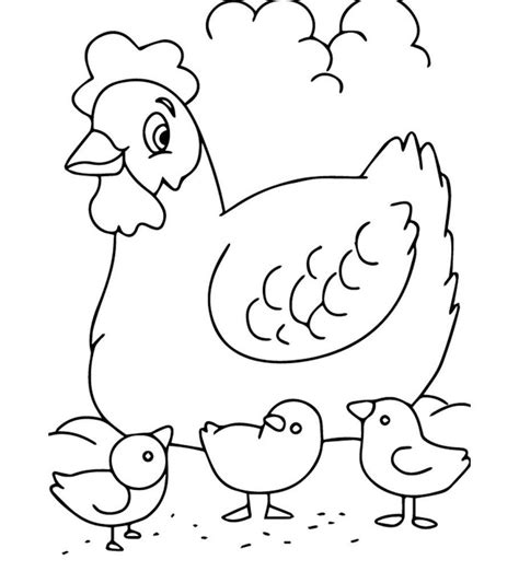 Farm Animals Coloring Pages