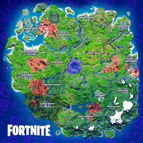 Fortnite Chapter 2 Season 8 (18.00 update) map changes and differences ...