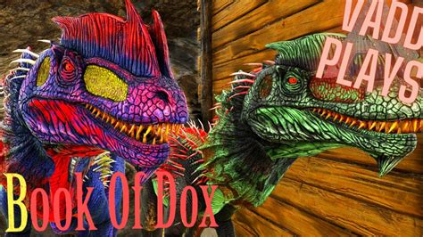 Taming Apex Dilophosaurus ARK DOX - YouTube