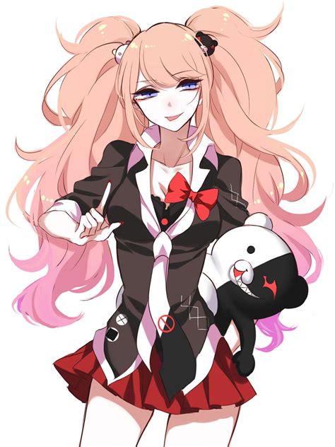 Enoshima Junko / Monokuma【Dangan Ronpa】 | Filles d'anime, Thème manga ...