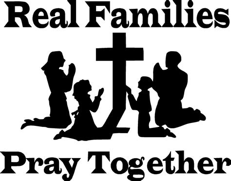 Family Praying In Church Clipart Software