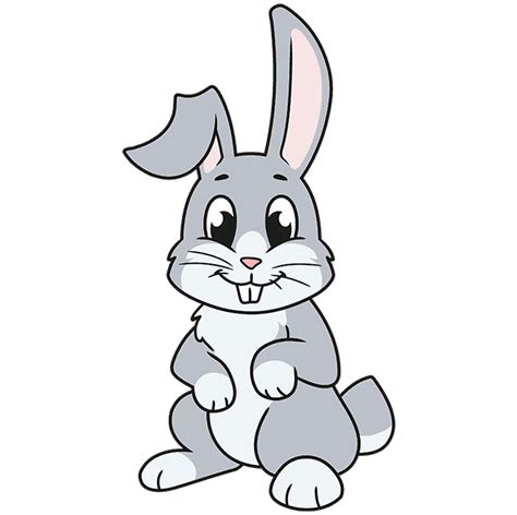 How To Draw A Cartoon Bunny - Cousinyou14