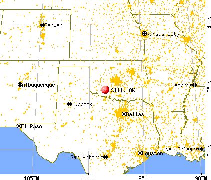 Sill, Oklahoma (OK 73503) profile: population, maps, real estate ...