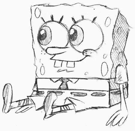 SpongeBob | Spongebob drawings, Sketches, Disney drawings sketches