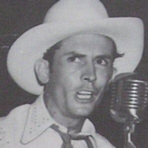 Hank Williams Sr. (Country Singer) - Trivia, Family, Bio | Famous Birthdays