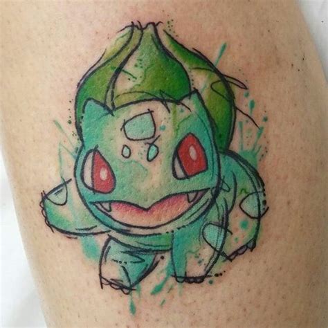 Bulbasaur Tattoo Idea