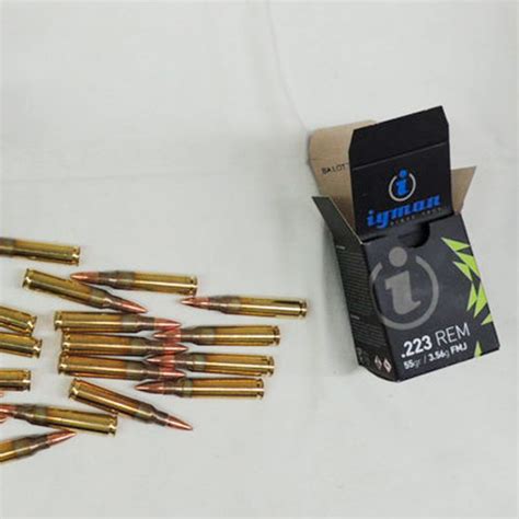 Ammunition - .223 55 gr brass - Meridian Ammo