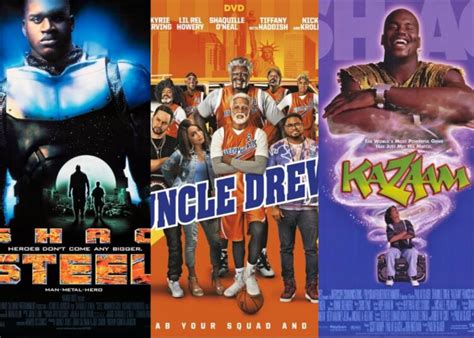 Which movies has Shaquille O'Neal acted in?