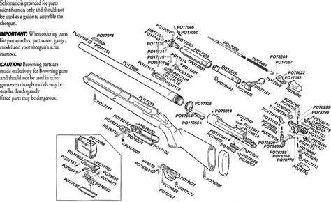 Browning Maxus Parts Diagram