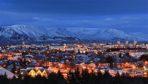 Reykjavik is the most northerly capital city and the first port of call ...