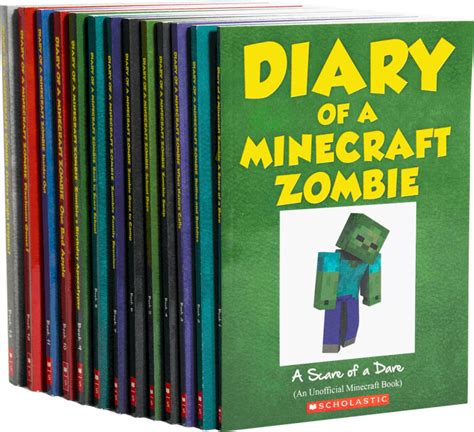 Diary of a Minecraft Zombie Pack #1-13 by Zack Zombie - Paperback Book ...