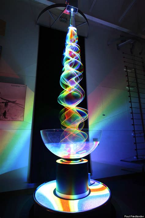 Kinetic Light Sculptures By Paul Friedlander Merge Science & Art ...