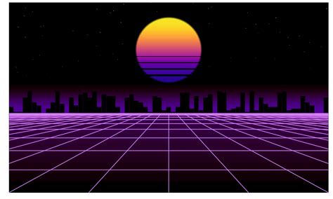 Synthwave Wallpaper 4k Gif Retro Sunset Wallpaper Gif Neon Images ...