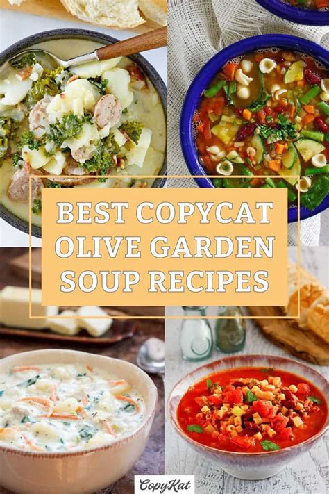 Olive Garden Soup Recipes (Copycat) - CopyKat Recipes