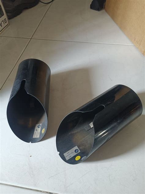 Original Bmw m135i exhaust tips, Car Accessories, Accessories on Carousell