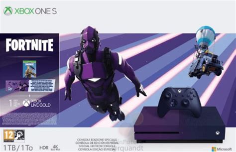 Special edition purple Fortnite-themed Xbox One has leaked