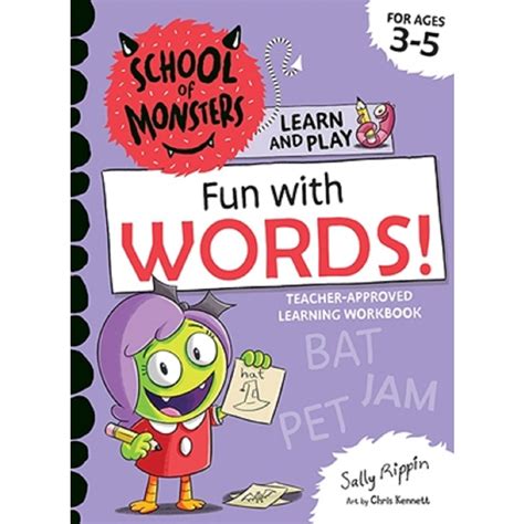 School of Monsters: Fun with Words! by Sally Rippen | BIG W