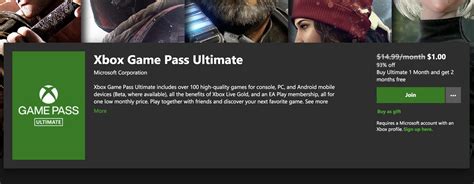 Xbox Game Pass Ultimate Deal Offers 3 Months For Just $1