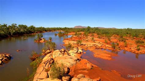 "Ashburton River Western Australia" by Doug Cliff | Redbubble