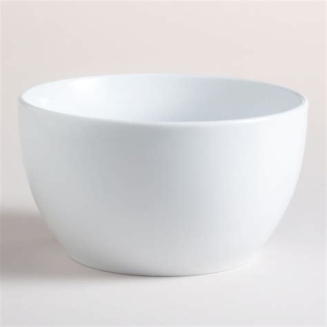 White Coupe Cereal Bowls, set of 4 | Cereal bowls, Bowl, Bowl set