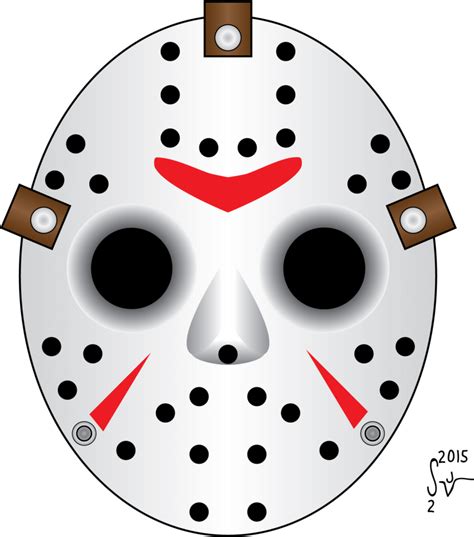 840 X 952 13 - Jason Voorhees Cartoon Mask Clipart - Large Size Png ...