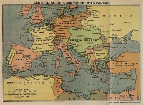 Victoria Era European Map