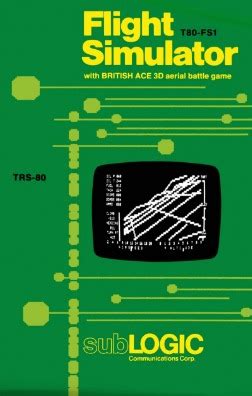 A2-FS1, the First Flight Simulator Program for a Personal Computer ...