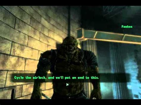 Fallout 3 GotY - Good Karma - Fawkes Savior Ending - YouTube