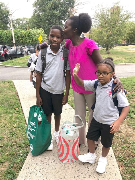 NYC Catholic school students are all smiles as they return to campus on ...