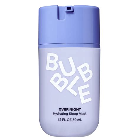 Bubble Skincare Overnight Cream Mask, All Skin Types, 50mL - Walmart.com