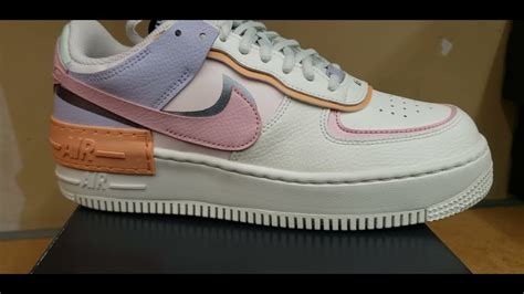 Nike Air Force 1 Shadow "Pink Glaze" - YouTube