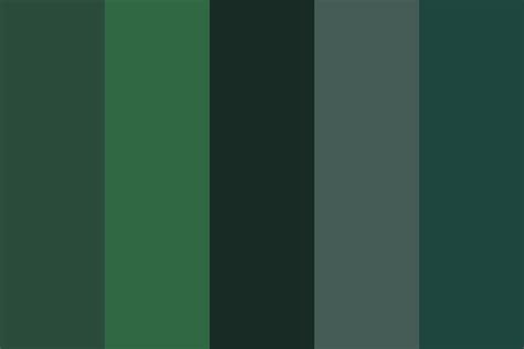 Dark Green Color Palette