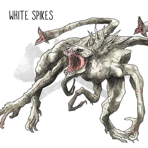 Movie Monster - White Spikes from The Tomorrow War (oc) (art) based on ...