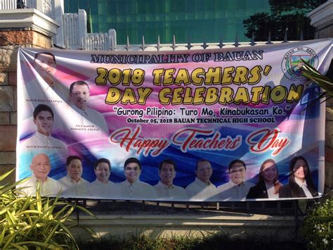 Happy Teachers Day Tarpaulin