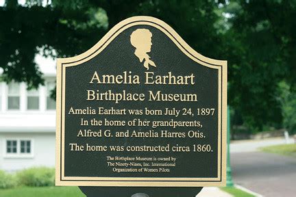 Amelia Earhart- Atchison, Kansas | The birthplace of Amelia … | Flickr