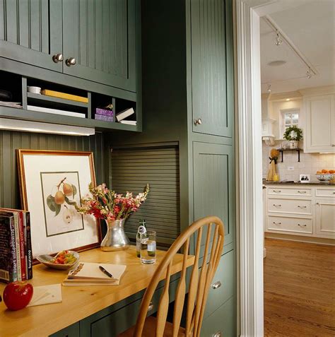 20 Fabulous Kitchen Office Ideas that Save Space in Style!